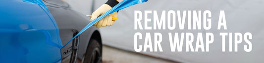 Removing A Car Wrap Tips