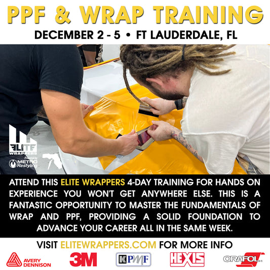 Car Wrap & Paint Protection Film Training Class in Florida