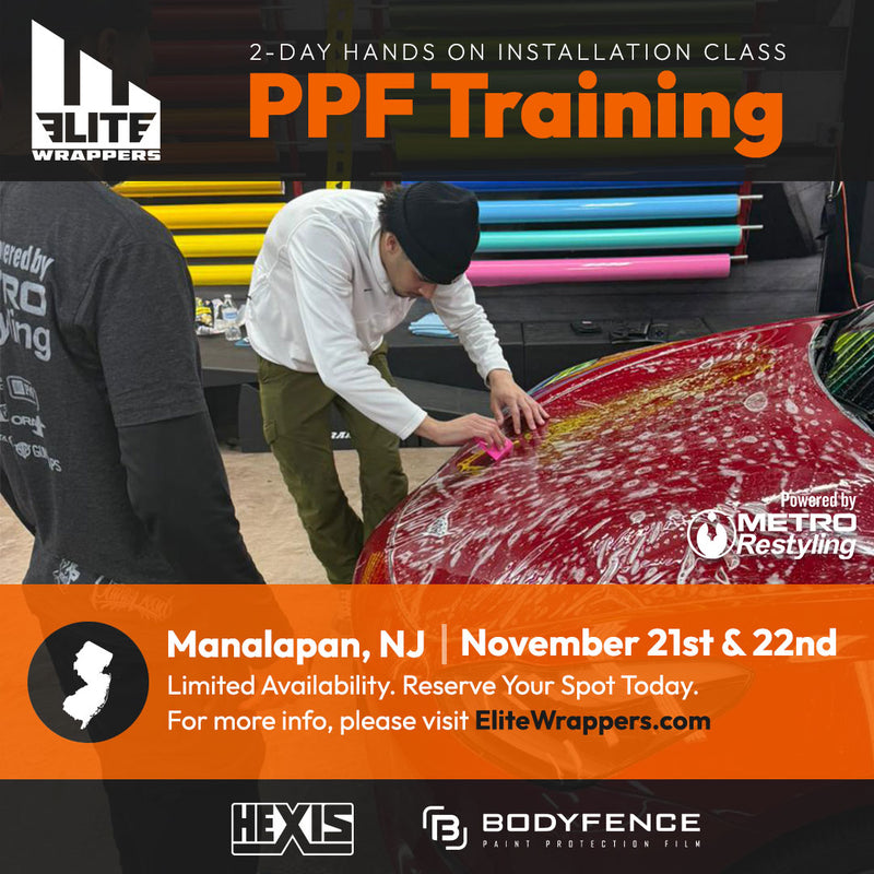 Paint Protection Film Training Class New Jersey