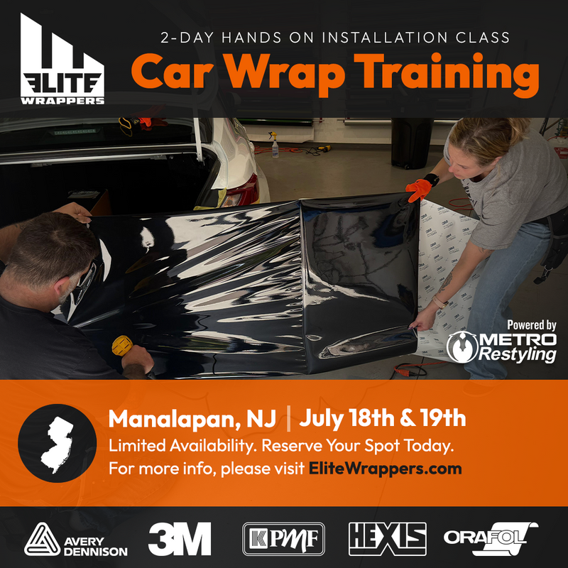 Car Wrap Training Class New Jersey Training