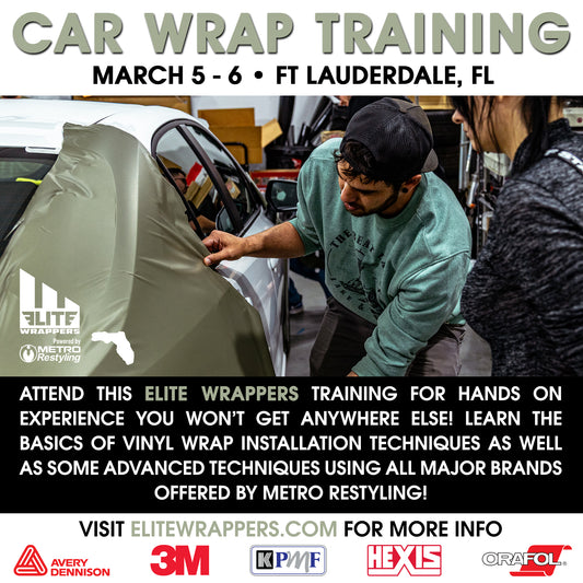 Car Wrap Training Class in Florida