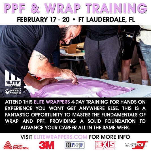 Car Wrap & Paint Protection Film Training Class in Florida