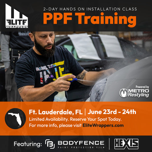 Paint Protection Film Training Class - FL - June 23rd & 24th, 2026