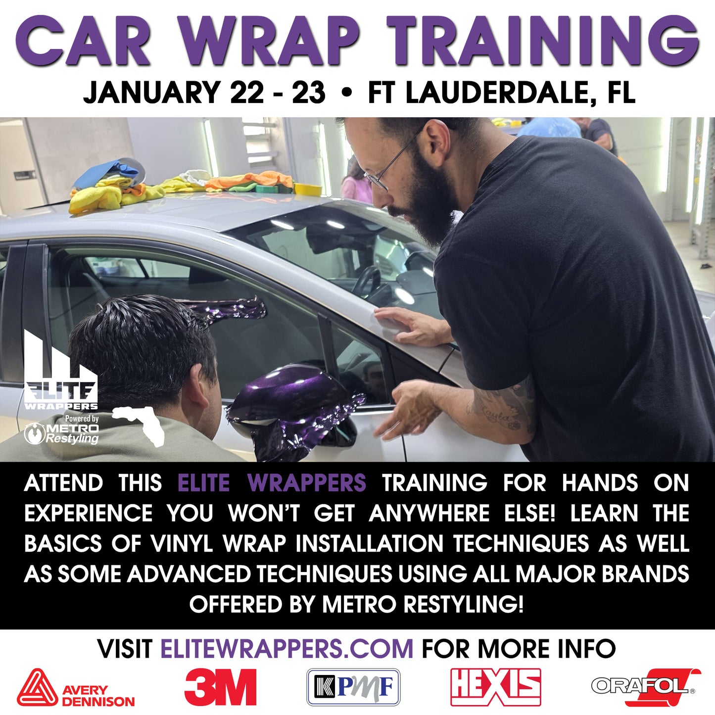 Car Wrap Training Class in Florida