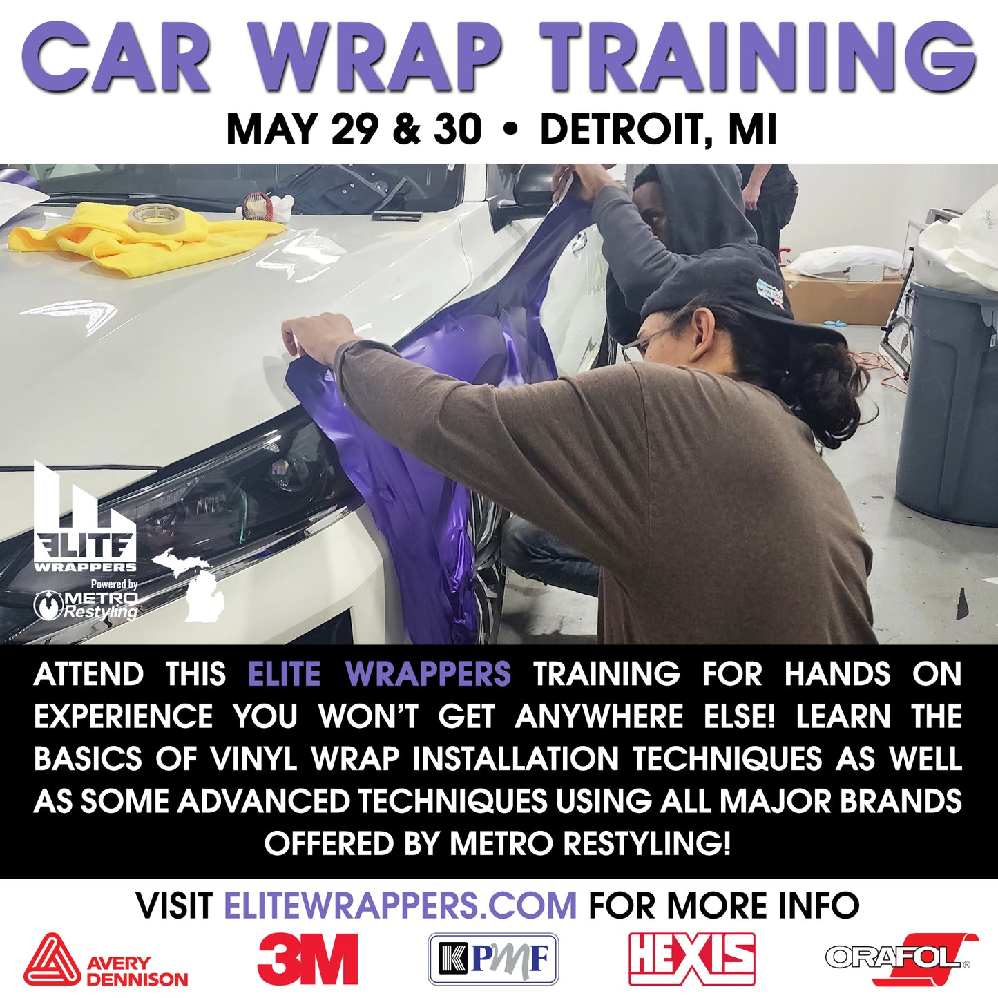 Car Wrap Training Class Michigan Class