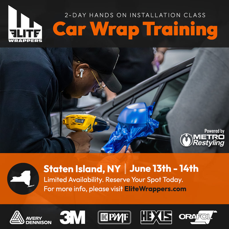 Car Wrap Training Class - NY - June 13th & 14th, 2026