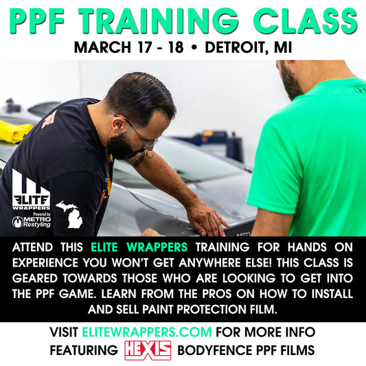 Paint Protection Film Training Class in Michigan