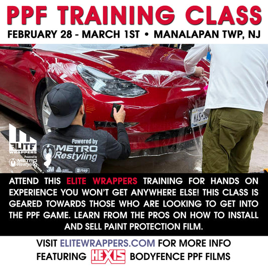 Paint Protection Film Training Class in New Jersey