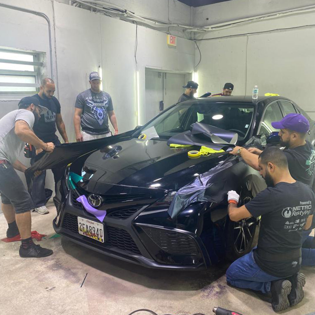learning how to wrap a vehicle