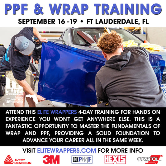 Florida PPF and Car Wrap Training Clas