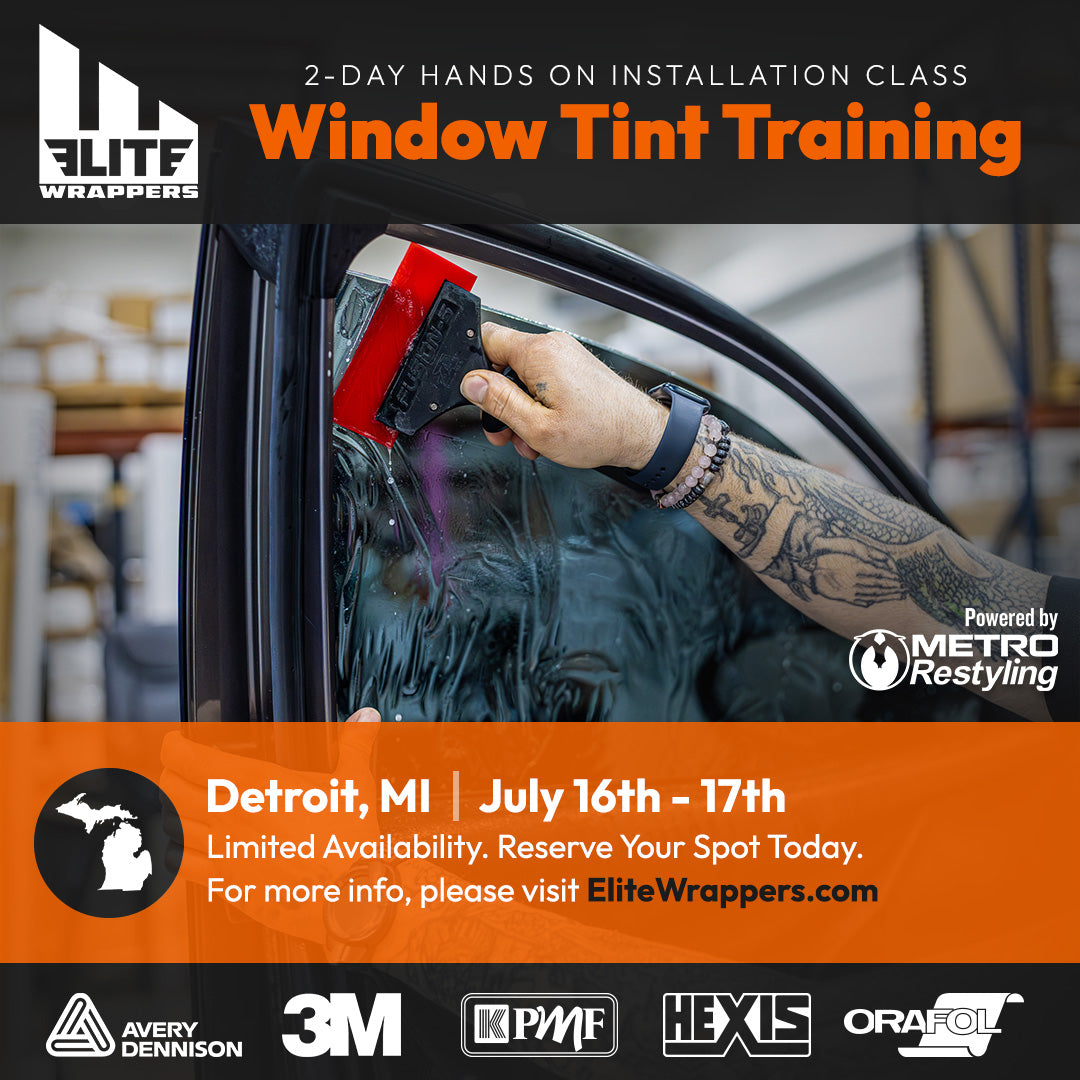Window Tint Training Class