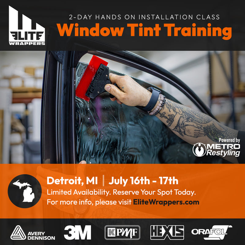 Window Tint Training Class
