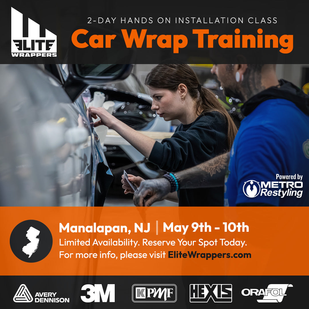 Car Wrap Training Class - NJ - May 9th & 10th, 2026