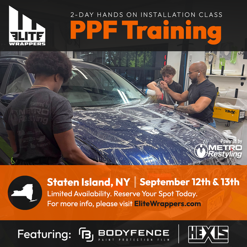 Paint Protection Film Training Class in New York